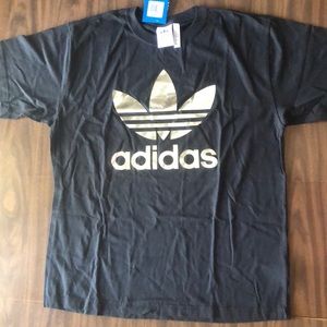 ADIDAS Originals Metallic Trefoil Tee NWT